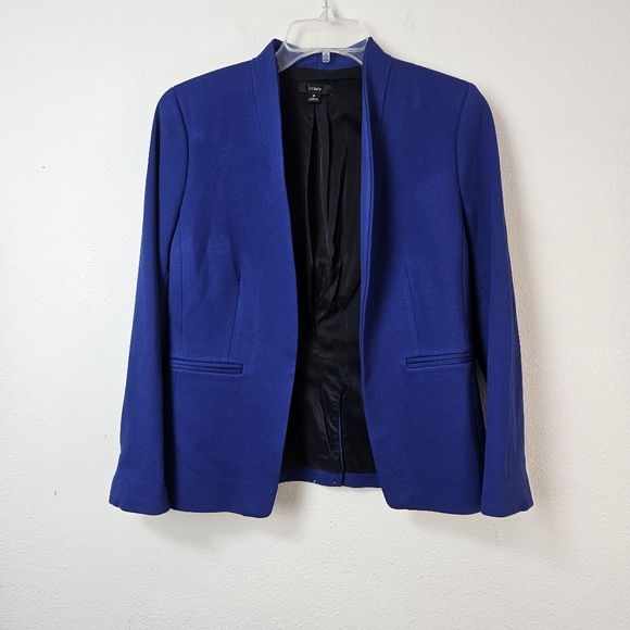 J. Crew Jackets & Blazers - J. Crew Going-Out Blazer in Stretch Twill, Size 6 Royal Blue